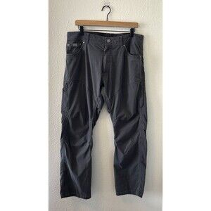 Kuhl Pants Mens 34x30 (Actual 36x30) Gray Outdoor Hiking Workwear Vented Cargo